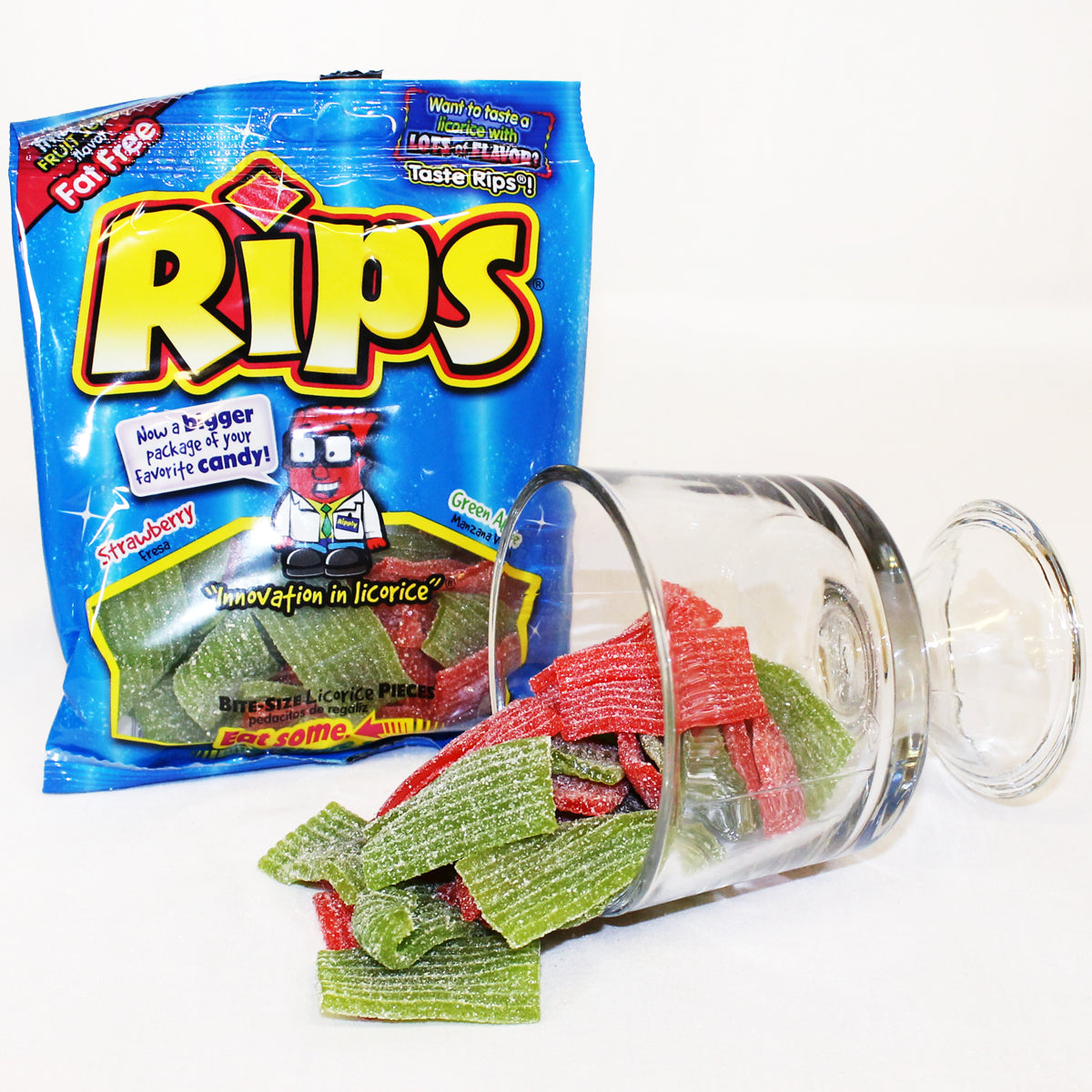 Rips BtSz Strawberry/Apple 5.5oz Peg Bag