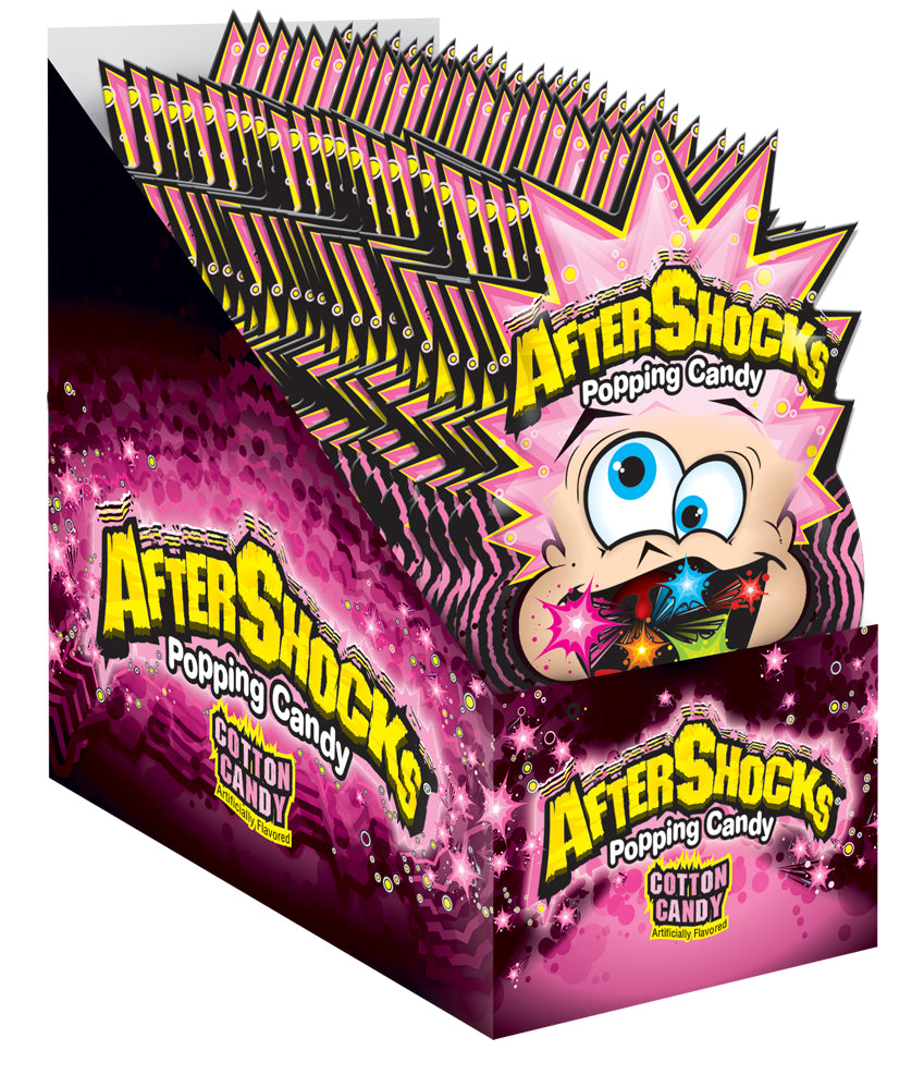 AfterShocks Popping  Candy Cotton Candy  0.33 oz  8/24ct