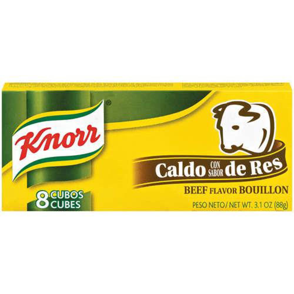 Knorr Bouillon Cubes Beef 8 Piece 48ct 3oz