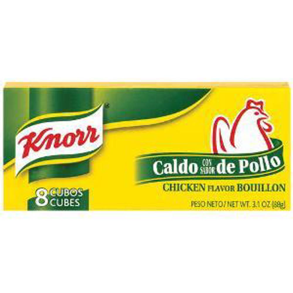 Knorr Bouillon Latin Cube Chicken 48ct 3oz