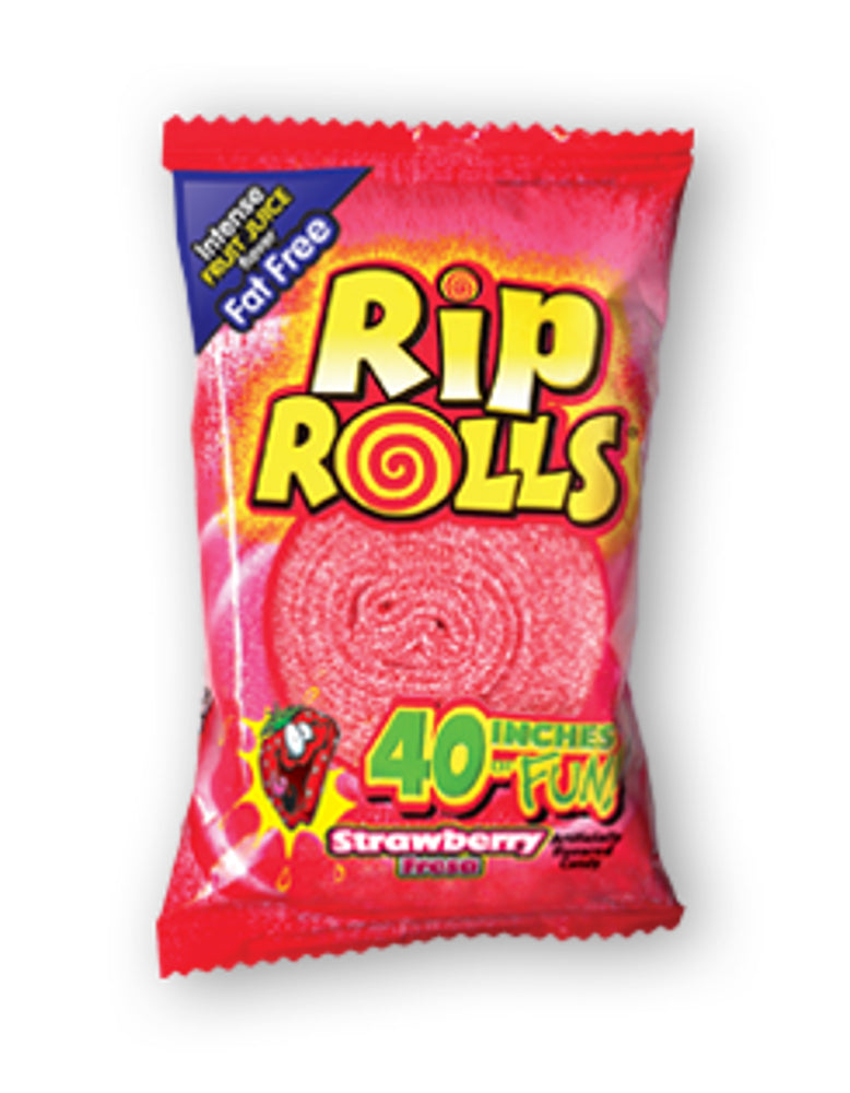 Rip Rolls Cherry 12/24ct 1.4oz