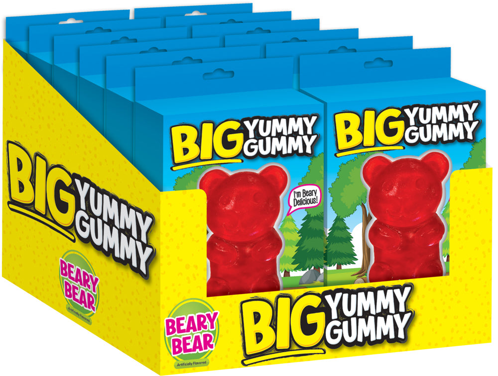 BIG YUMMY GUMMY Beary Bear
5.29 oz. Display Carton 12ct