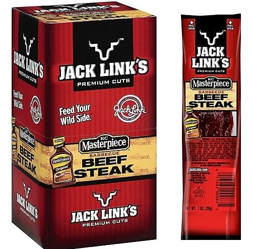 Jack Link's Beef Steaks BBQ 12/12ct 1oz