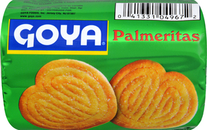 Goya Palmeritas Cookie Tray