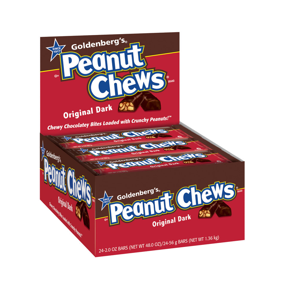 Just Born Count Goods Peanut Chews Original 12/24ct 2oz