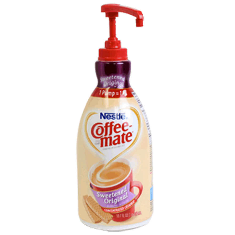 Nestle Coffee Mate Concentrate Pump Original 2ct 1.5lit