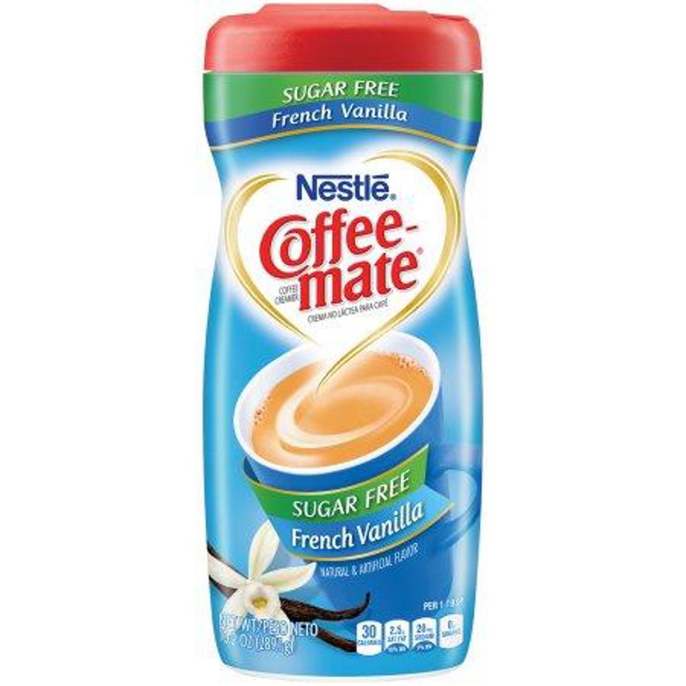 Nestle Coffee Mate Sugar Free French Vanilla 6ct 10.2oz