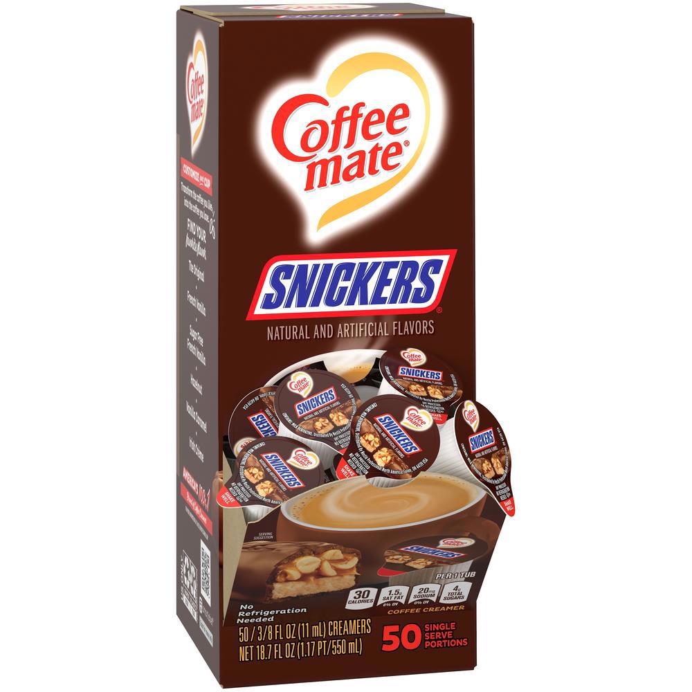 Coffee Mate Liquid Snickers  4/50 Ct.