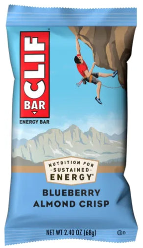 CLIF BAR BLUEBERRY ALMOND CRISP 2.4OZ 16 x 12