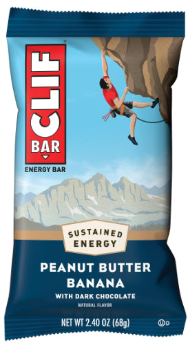 CLIF BAR PNB BANANA DARK CHOC 2.4OZ 16 x 12