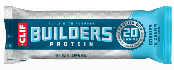 BUILDERS BAR COOKIES N CREAM 2.4OZ 12/12CT