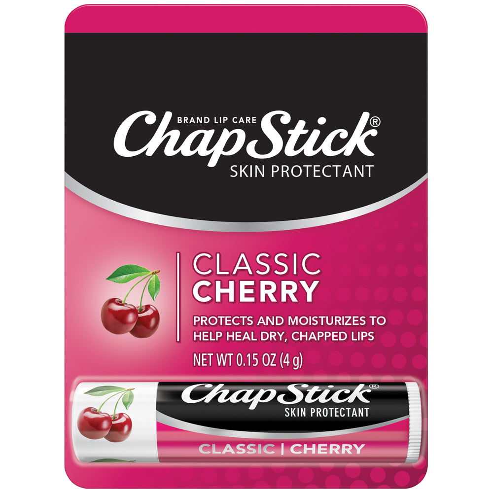 Chapstick Classic Cherry Stick BC Ctr Display  .15oz 12/12ct