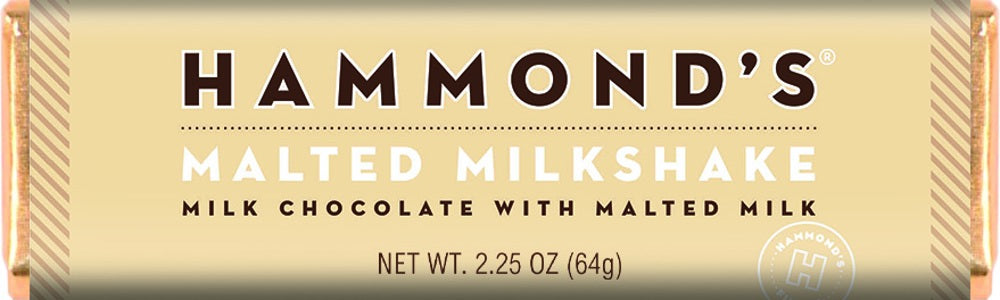 Hammond's Choc Bar Malted Milkshake MC 2.25 oz 12/12ct