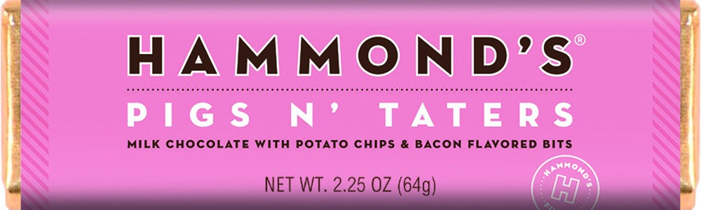 Hammond's Choc Bar Pigs N' Taters MC 2.25 oz 12/12ct