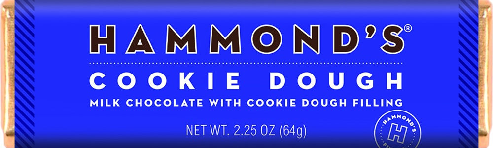 Hammond's Choc Bar Cookie Dough MC 2.25 oz 12/12ct