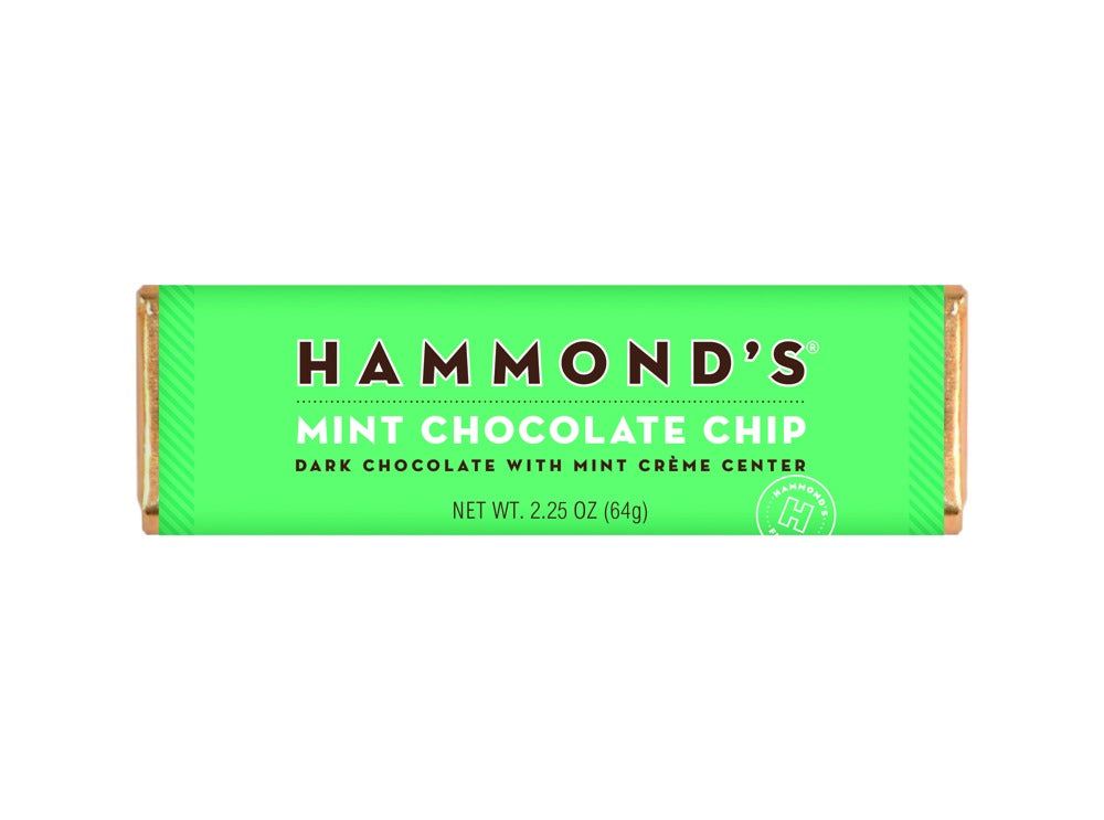 Hammond's Choc Bar Mint Choc Chip DC 2.25 oz 12/12ct