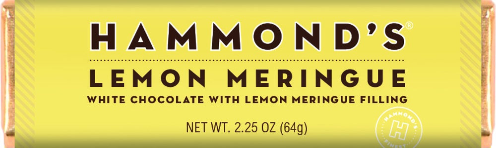 Hammond's Choc Bar Lemon Meringue WC 2.25 oz 12/12ct