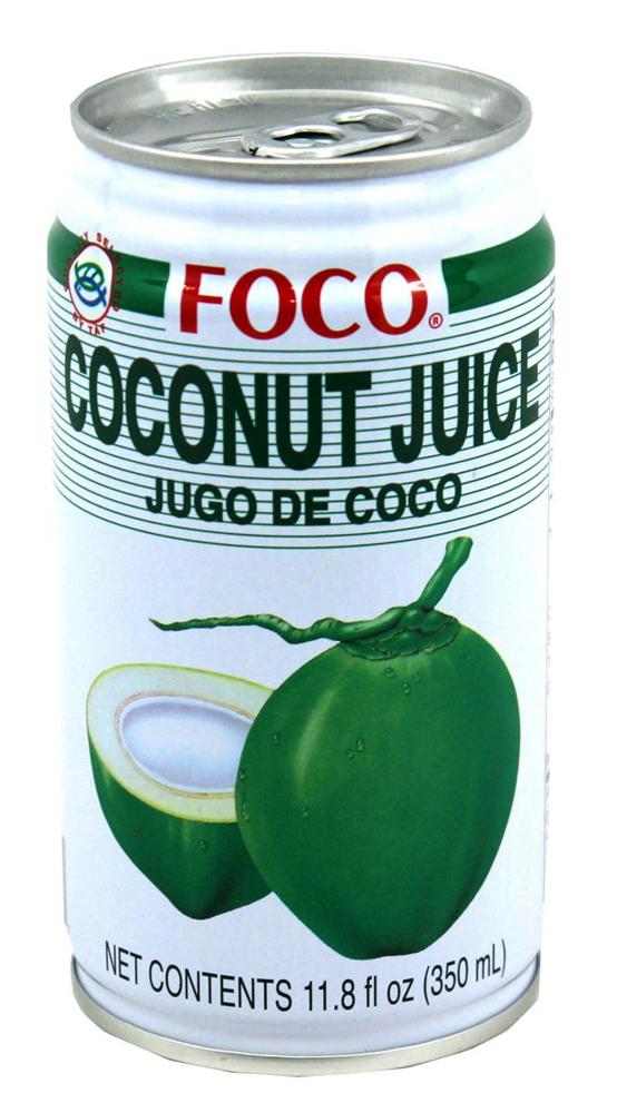 Foco Juice Coconut with Pulp 24ct 11.8oz