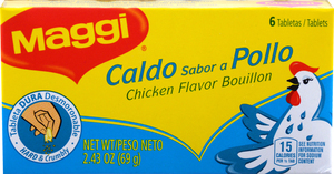 Maggi Chicken Tab 2.43oz (6ct tab) 1/48ct