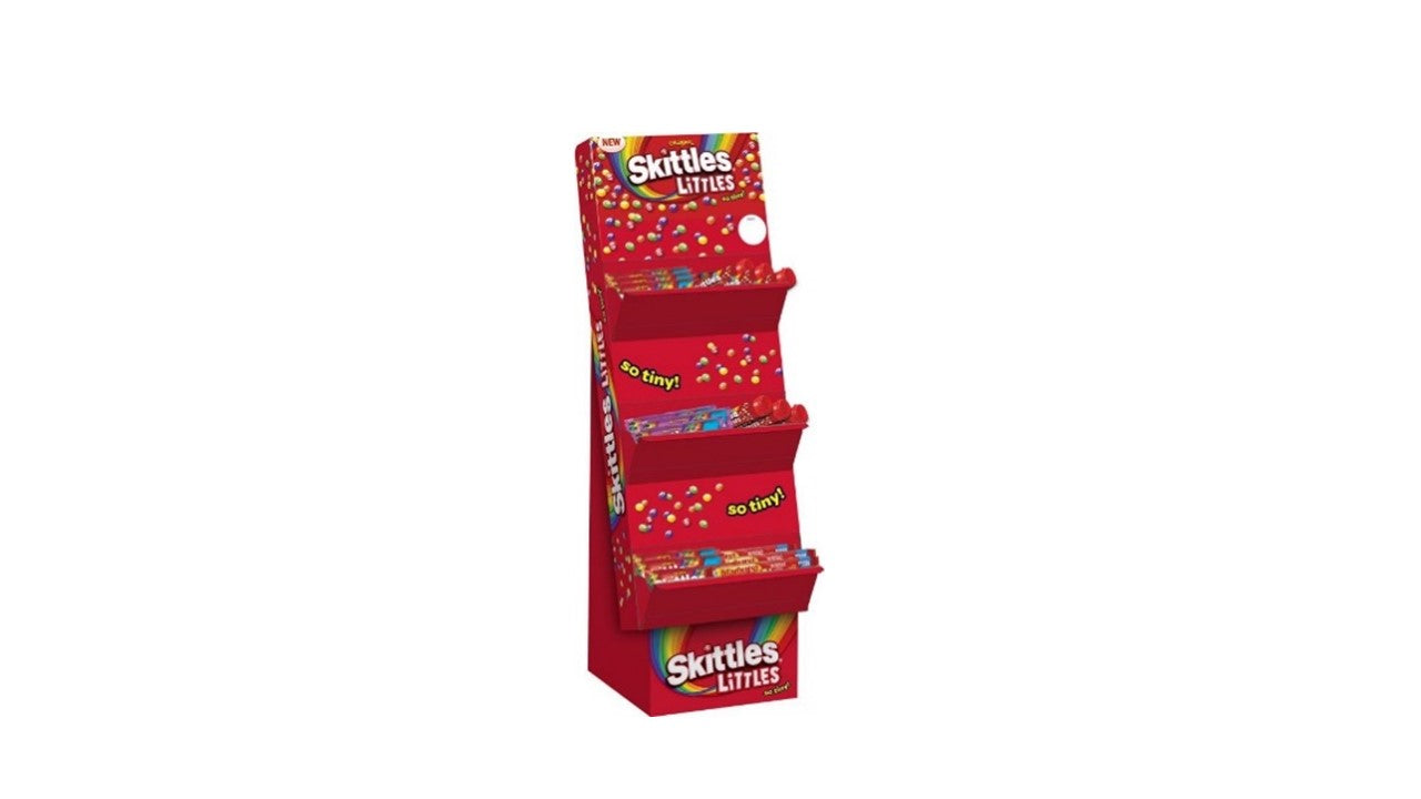 Skittles Littles Mixed Share Size Power Wing Floor Stand 144