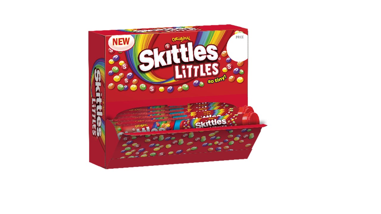 Skittles Littles Mixed Share Size Counter Unit 1/48ct