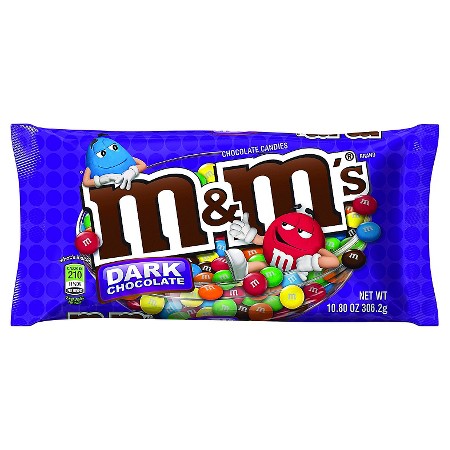 M&M Mars Stand Up Pouch M&M'S Dark Chocolate 8ct 9.4oz