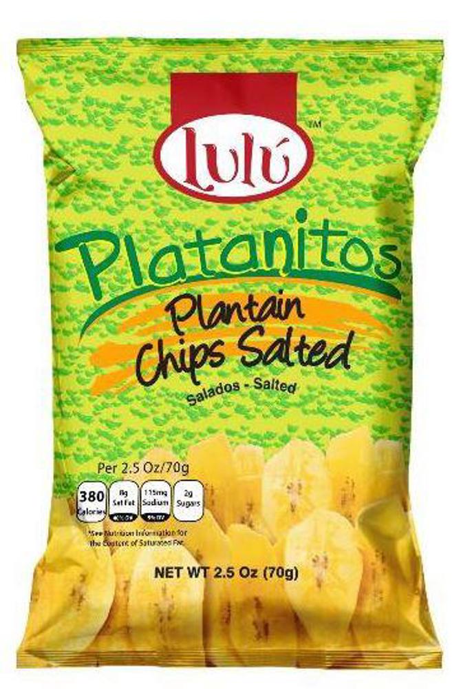 Lu Lu Plantain Chips Salted 30ct 2.5oz