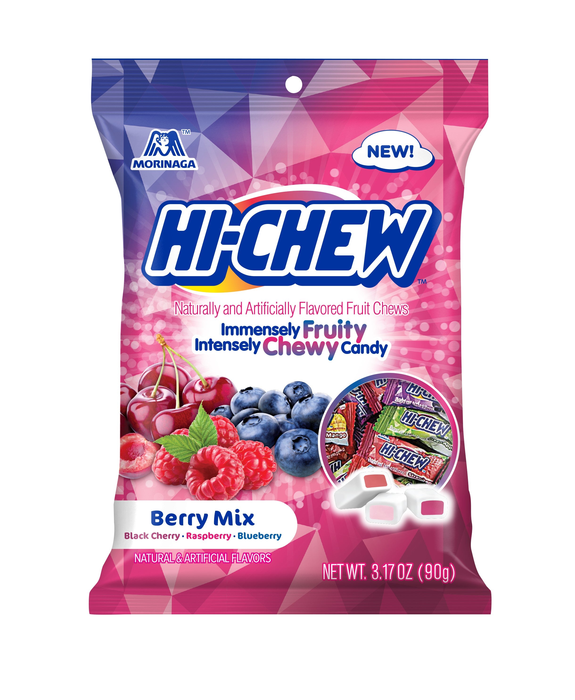 Hi-Chew Berry Mix Peg bag 3oz 1/6ct