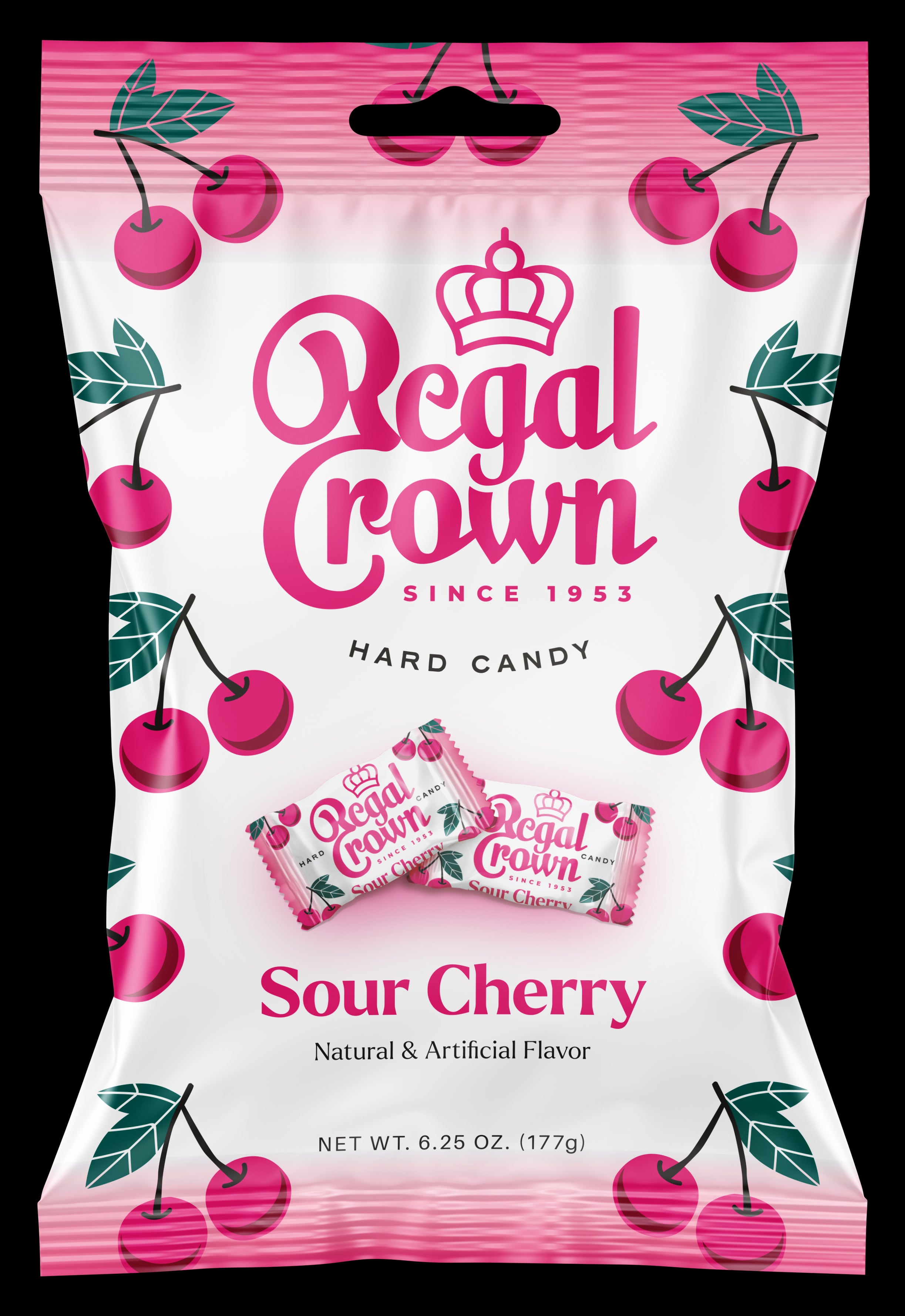 Regal Crown Bags Sour Cherry 6.25oz 1/12ct