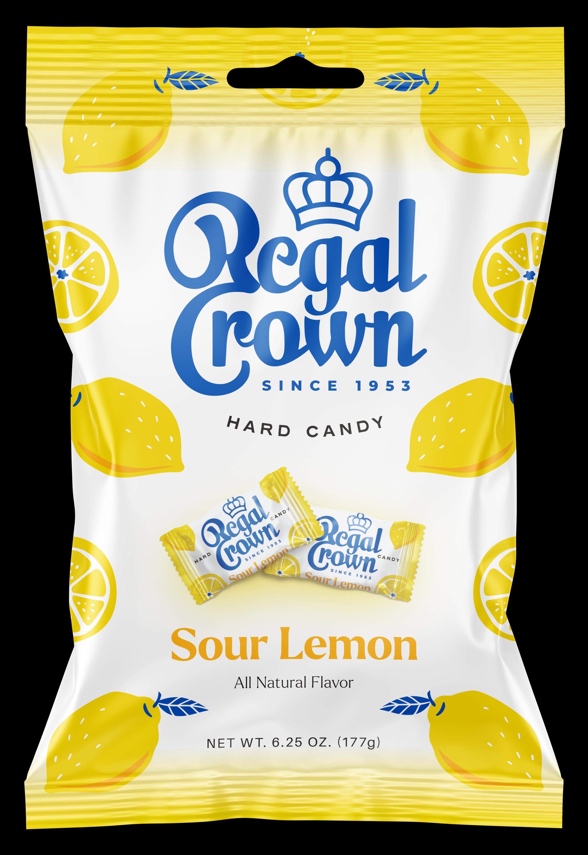 Regal Crown Bags Sour Lemon 6.25oz 1/12ct