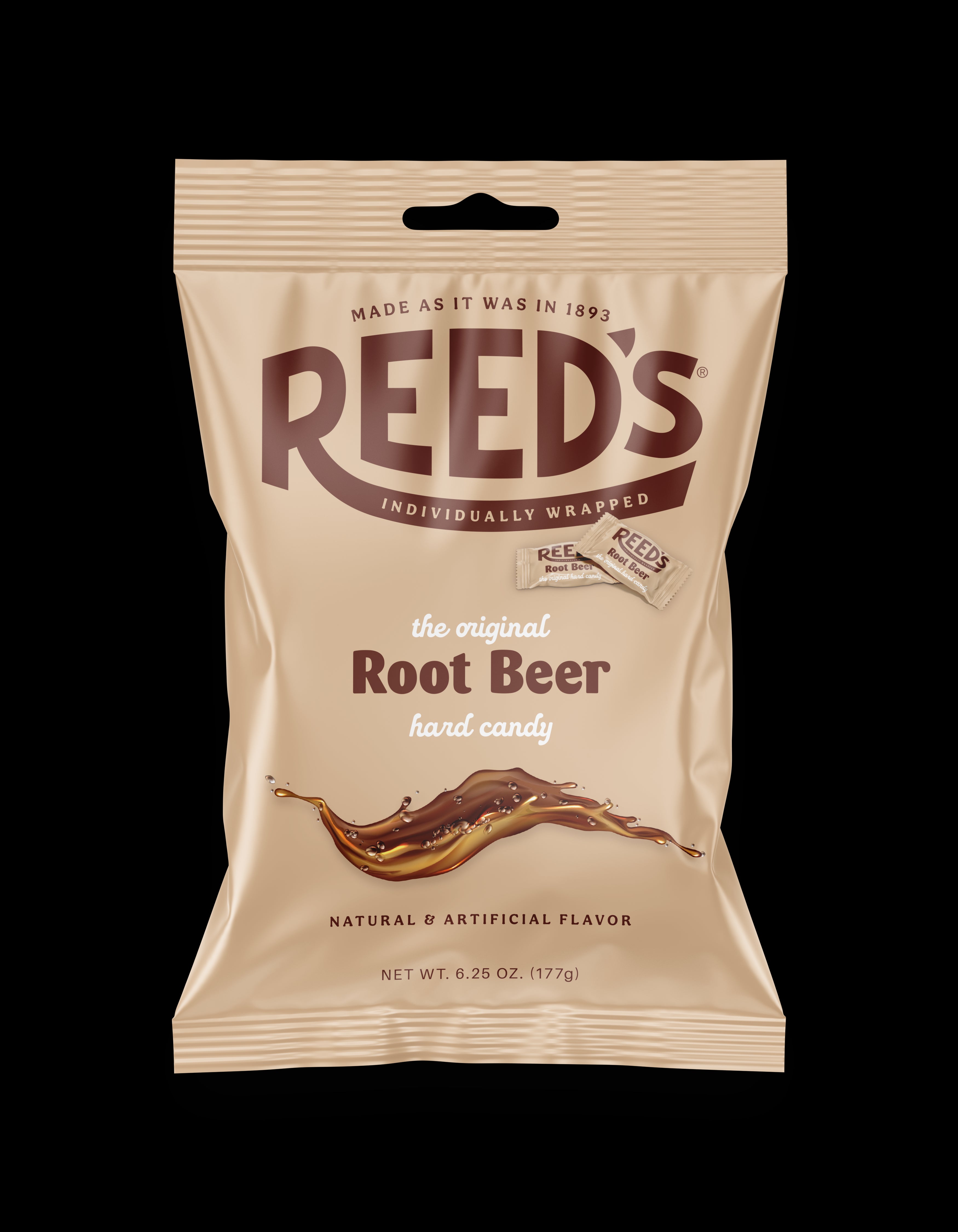 Reed's Bags Root Beer 6.25oz 1/12ct