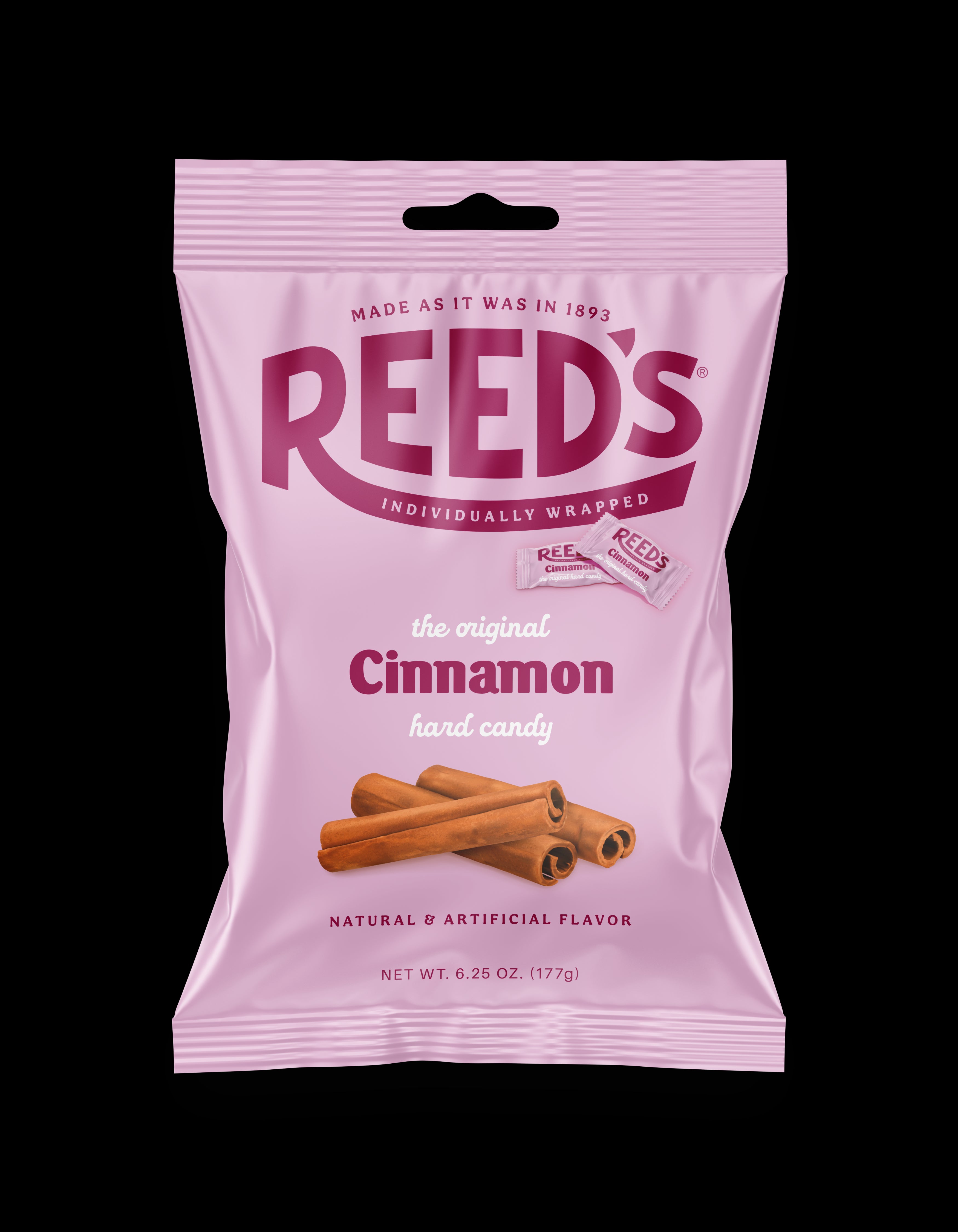 Reed's Bags Cinnamon 6.25oz 1/12ct