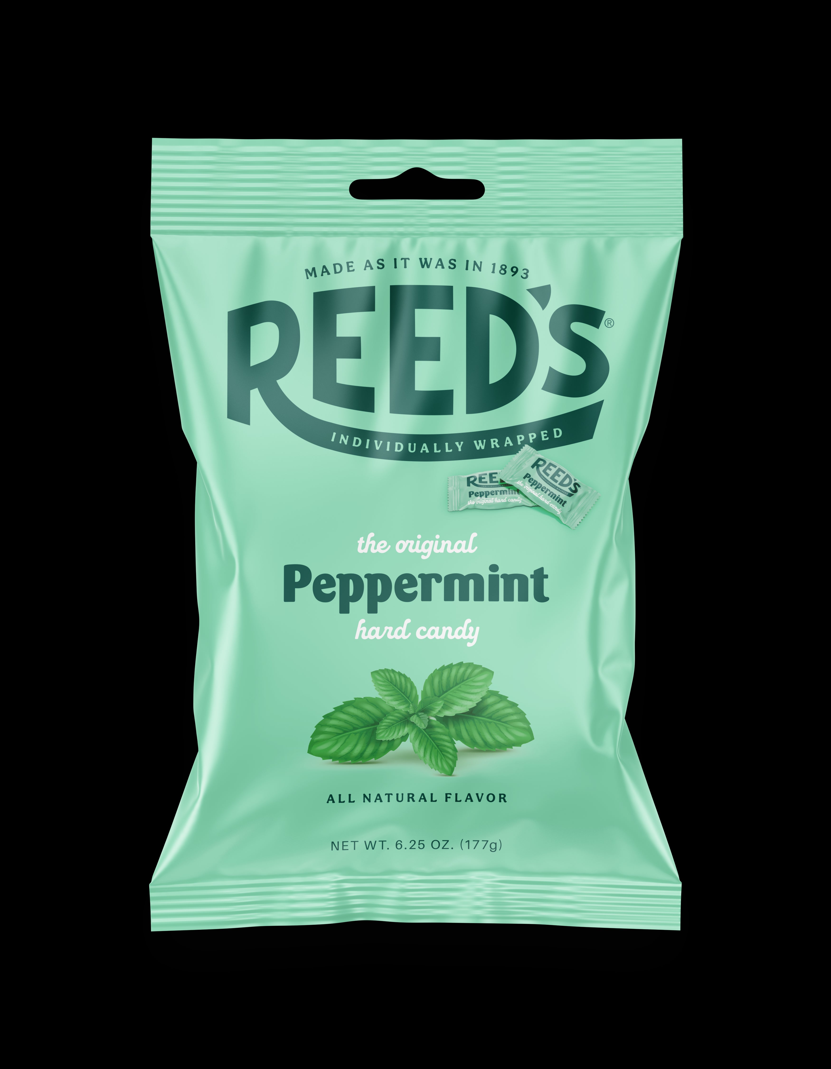 Reed's Bags Peppermint 6.25oz 1/12ct