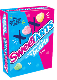 SweeTARTS Hearts Box 4/27ct 1.5oz