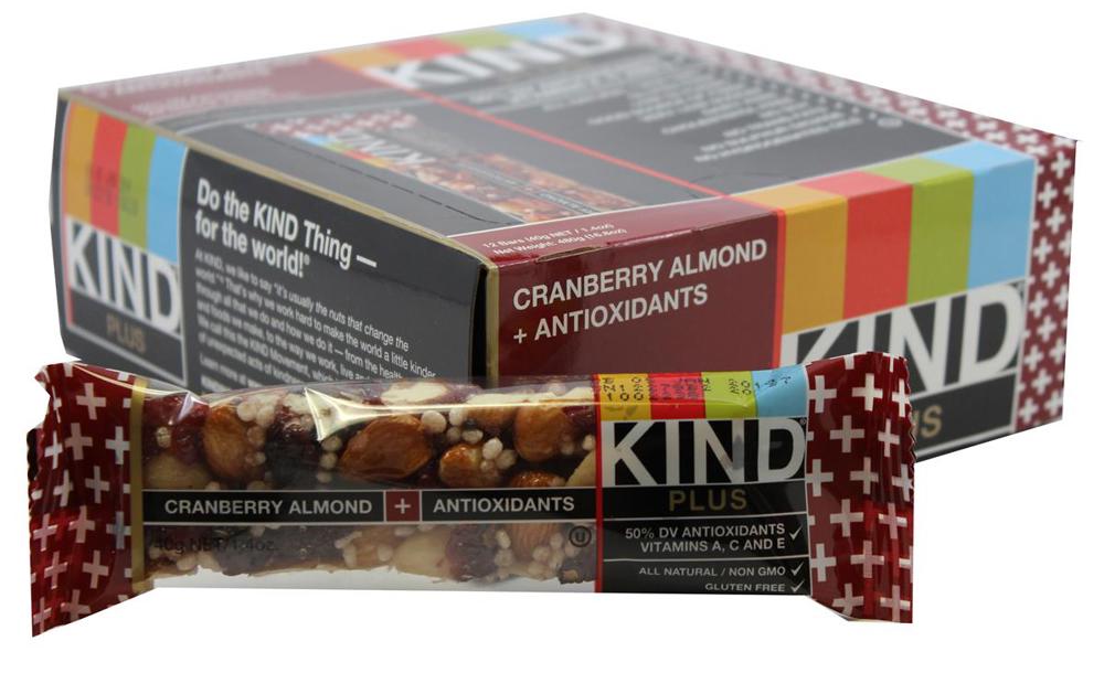 Kind Protein Plus Bars Cranberry Almond with Antioxidants 6/12ct 1.4oz