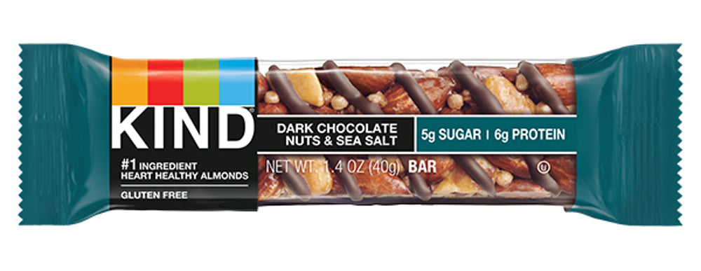 Kind Bar Roasted Nuts & Sea Salt  1.4oz 6/12ct