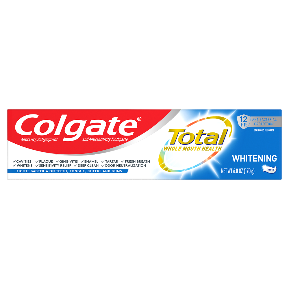 Colgate Total Toothpaste White  6oz 4/6ct