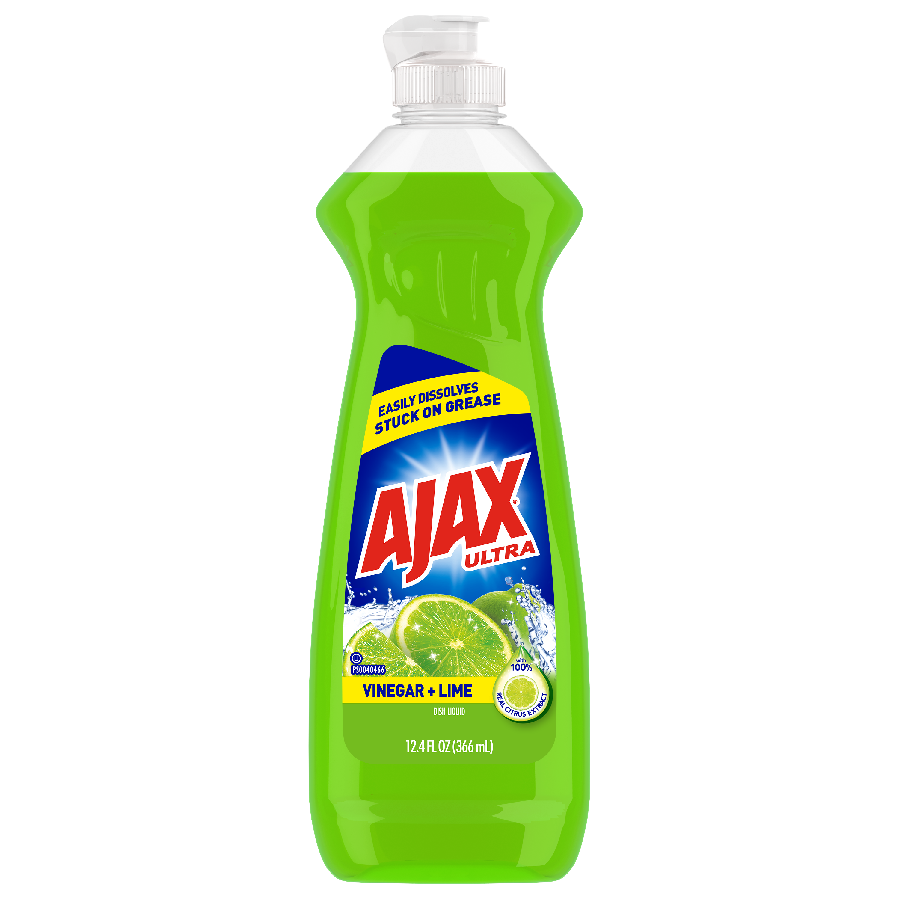 Ajax Dish Liquid Vinegar Lime 20/12.4oz