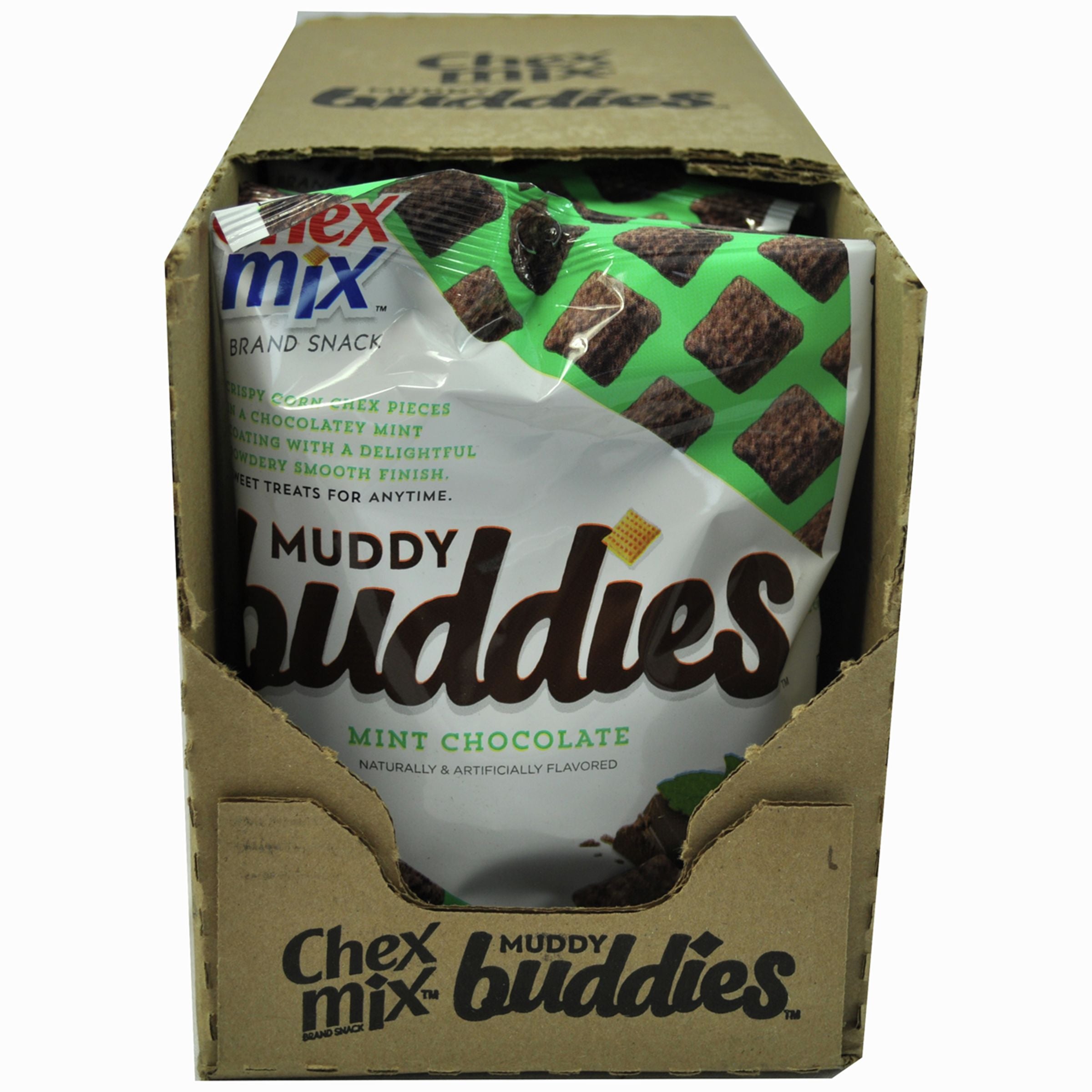 Chex Mix Muddy Buddies, 4.5 oz Mint Chocolate, 7 ct