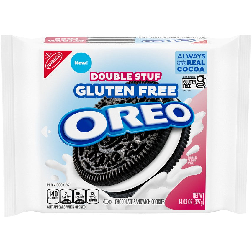 Nabisco Oreo Gluten Free Double Stuff Cookie 12/12.47oz