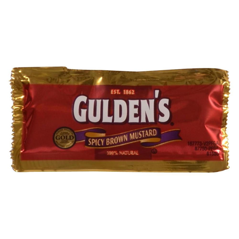 Conagra Gulden's Spicy Brown Pack 500ct 0.32oz