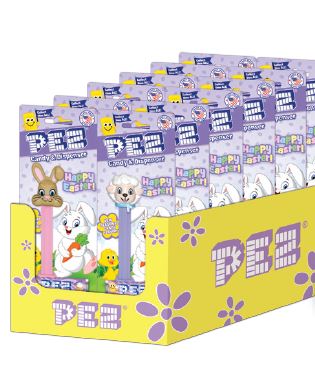 Pez Blister Packs Easter Assortment 3/12ct .87oz