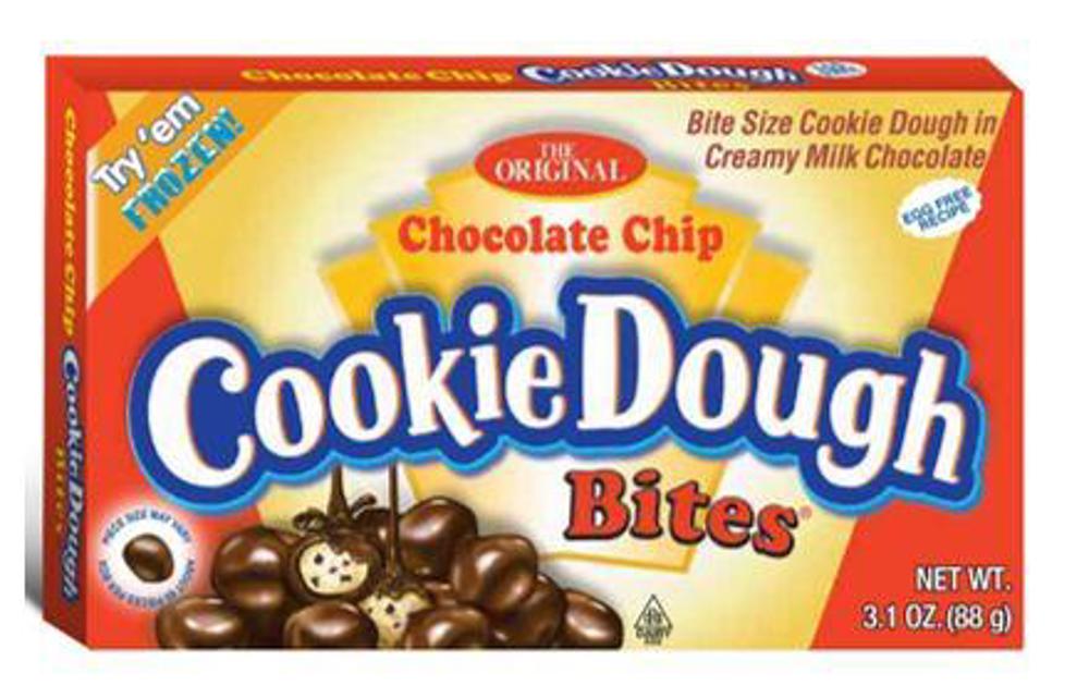 Taste Of Nature Concession Boxes Cookie Dough Bites Choc Chip 12ct 3.1oz