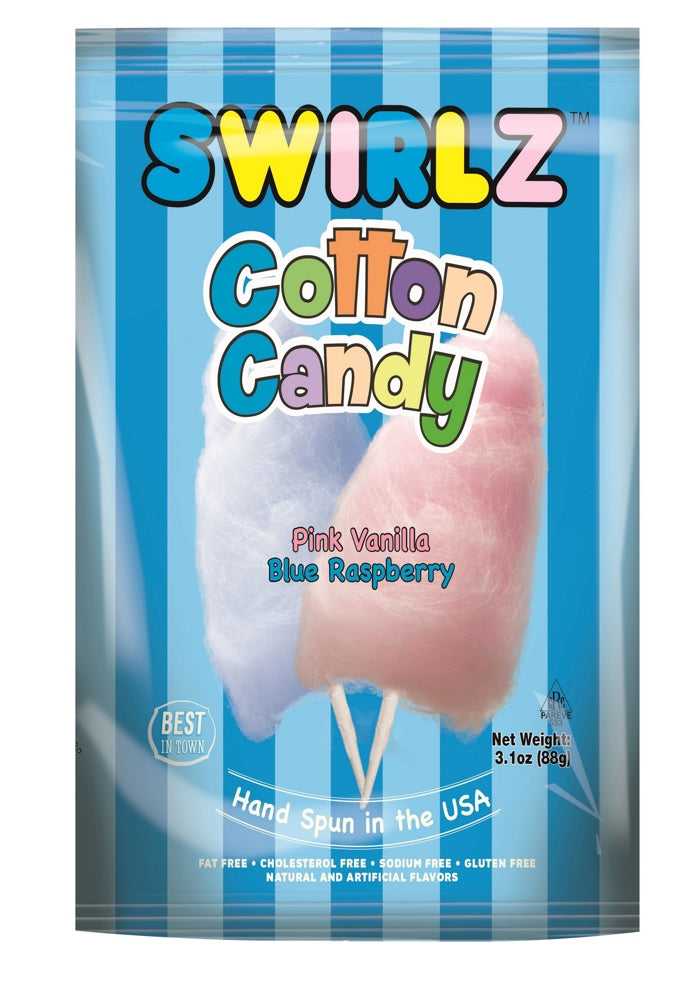 Taste Of Nature Cotton Candy Swirlz 12ct 3.1oz