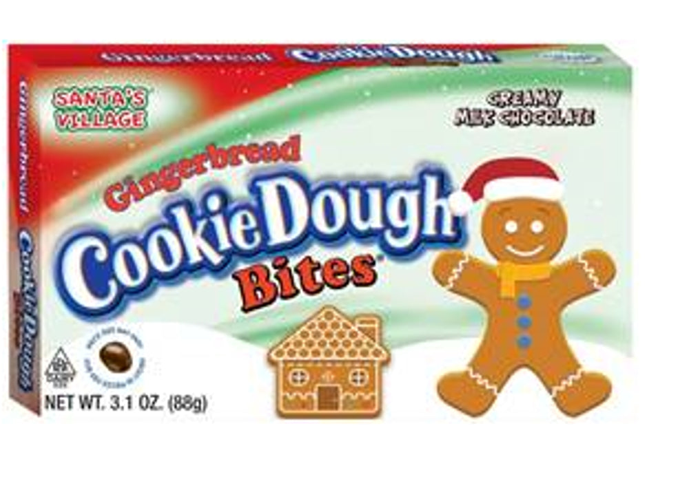 Santa's Village XMAS Gingerbread Cookie Dough Bites 12ct 3.1oz