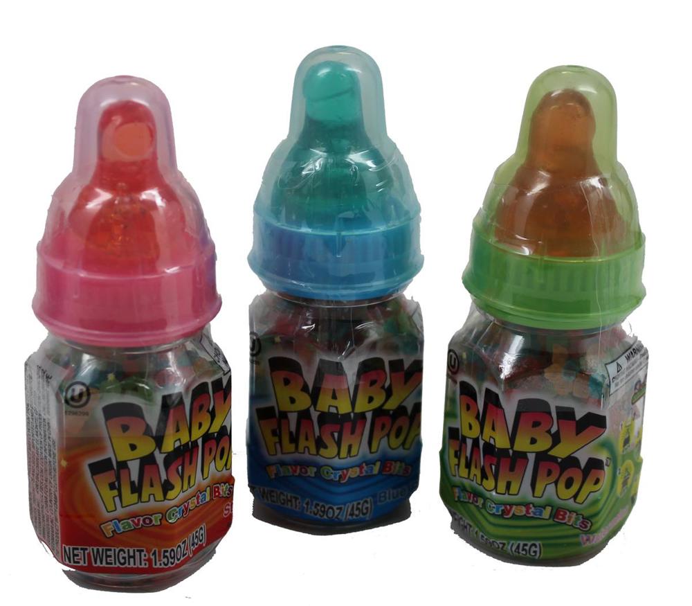 Kidsmania Novelty Baby Bottle Flash Pop 12/12ct 0.59oz