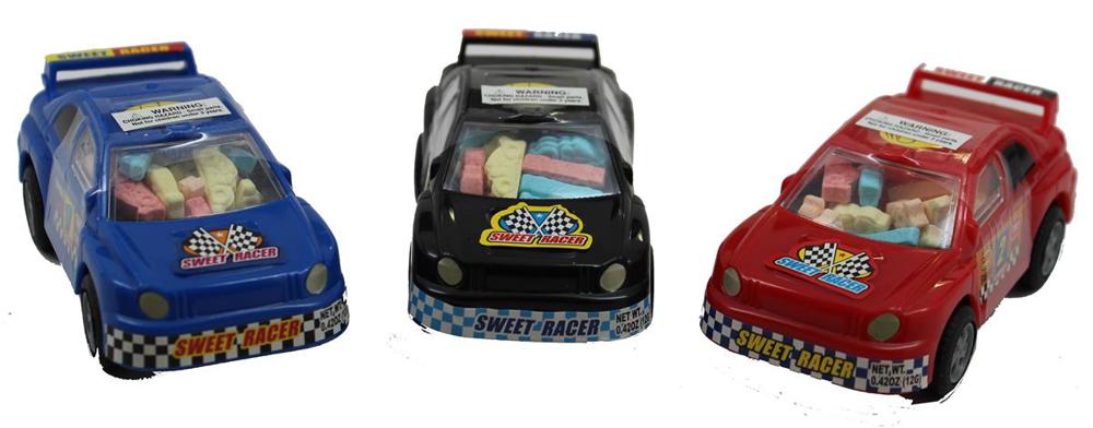 Kidsmania Novelty Sweet Racer Candy Filled Race Cars 12/12ct 0.42oz