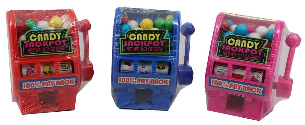 Kidsmania Novelty Slot Machine Candy Jackpot 12/12ct 0.71oz