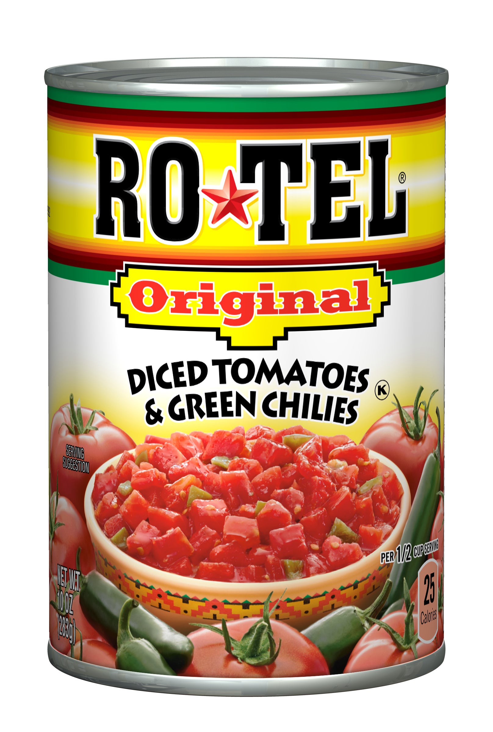 Rotel Diced Tomato W/Chili 24ct 10oz