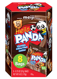 Meiji Hello Panda Pouch Chocolate 8/8ct 0.75oz